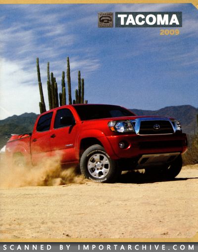 2009 Toyota Brochure Cover