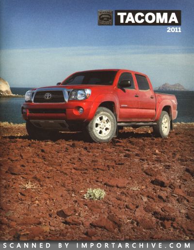 2011 Toyota Brochure Cover