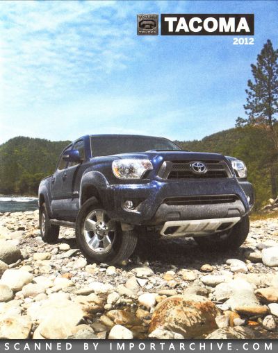 2012 Toyota Brochure Cover