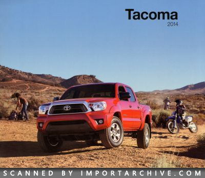 2014 Toyota Brochure Cover