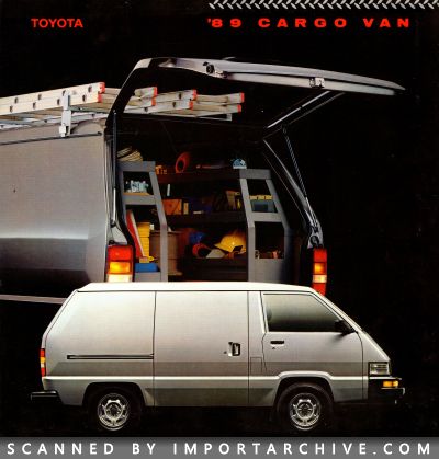 1989 Toyota Brochure Cover