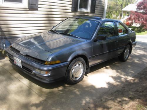 Photo of a 1988 Acura Integra in Montreal Blue Metallic (paint color code B35M)