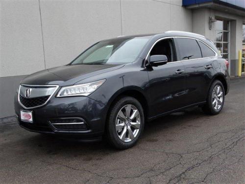 Photo of a 2014-2016 Acura MDX in Graphite Luster Metallic (paint color code NH782M)