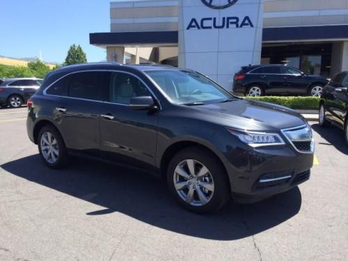 Photo of a 2014-2016 Acura MDX in Graphite Luster Metallic (paint color code NH782M)