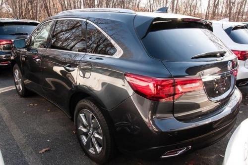 Photo of a 2014-2016 Acura MDX in Graphite Luster Metallic (paint color code NH782M)