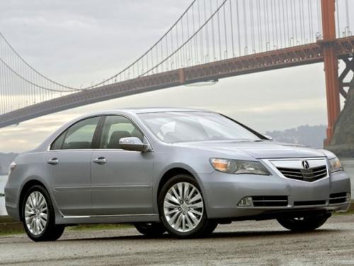 Photo of a 2011-2012 Acura RL in Forged Silver Metallic (paint color code NH789M)