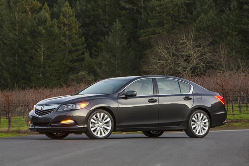 Photo of a 2014-2017 Acura RLX in Graphite Luster Metallic (paint color code NH782M)