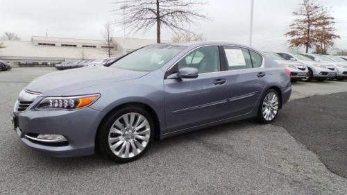 Photo of a 2014-2015 Acura RLX in Forged Silver Metallic (paint color code NH789M)