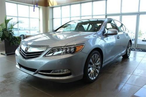 Photo of a 2016-2017 Acura RLX in Slate Silver Metallic (paint color code NH829M)