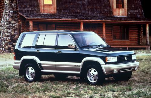 Photo of a 1996-1999 Acura SLX in Ebony Black on Light Silver Metallic (paint color code 774)