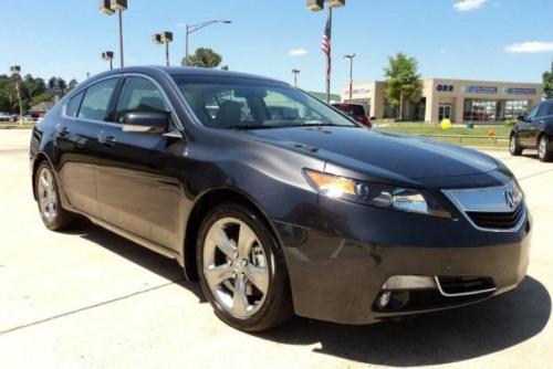 Photo of a 2012-2014 Acura TL in Graphite Luster Metallic (paint color code NH782M)