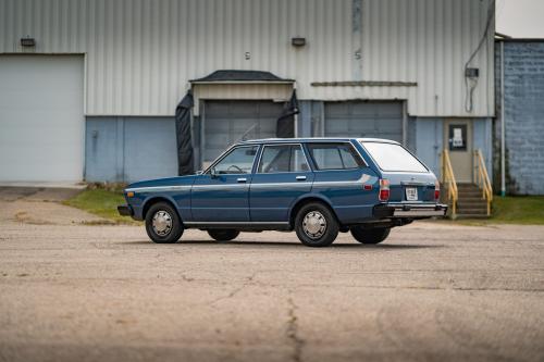 Photo of a 1980 Datsun 510 in Midnight Blue Metallic (paint color code 364)