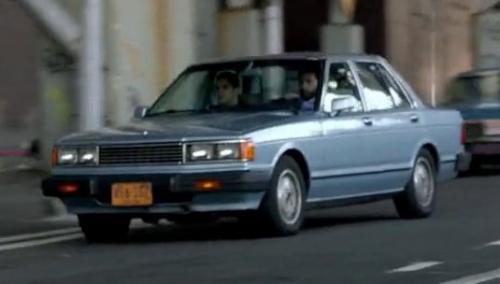 Photo of a 1981 Datsun 810 in Midnight Blue on Light Blue Metallic (paint color code 876)