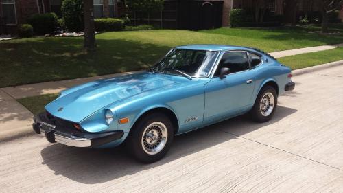 Photo of a 1974-1978 Datsun Z in Blue Metallic (paint color code 307)