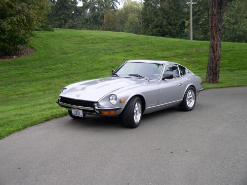 Photo of a 1970-1973 Datsun Z in Silver Gray Metallic (paint color code 901)