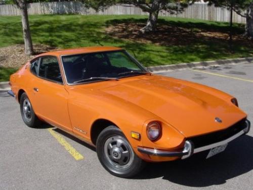 Photo of a 1970-1973 Datsun Z in New Sight Orange (paint color code 918)