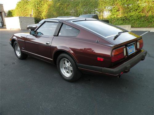 Photo of a 1982-1983 Datsun Z in Burgundy Mist Metallic (paint color code 011)