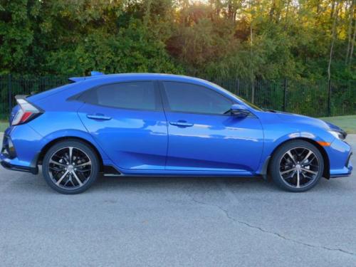 Photo of a 2016-2021 Honda Civic in Aegean Blue Metallic (paint color code B593M)