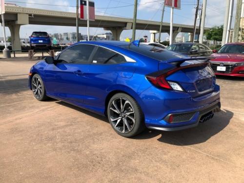 Photo of a 2016-2021 Honda Civic in Aegean Blue Metallic (paint color code B593M)