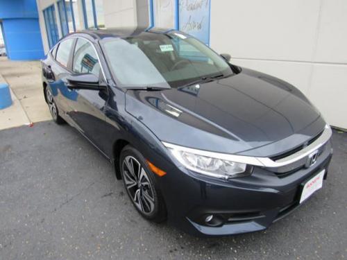 Photo of a 2016-2021 Honda Civic in Cosmic Blue Metallic (paint color code B607M)