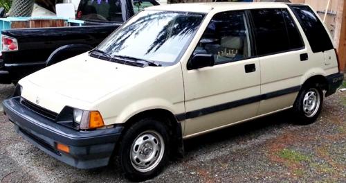 Photo of a 1984-1986 Honda Civic in Greek White (paint color code NH82)