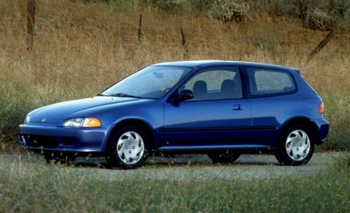 Photo of a 1992-1993 Honda Civic in Captiva Blue Pearl (paint color code B62P)