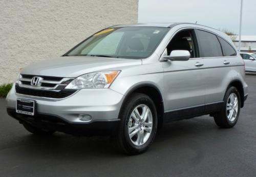 Photo of a 2009-2011 Honda CR-V in Alabaster Silver Metallic (paint color code NH700M)