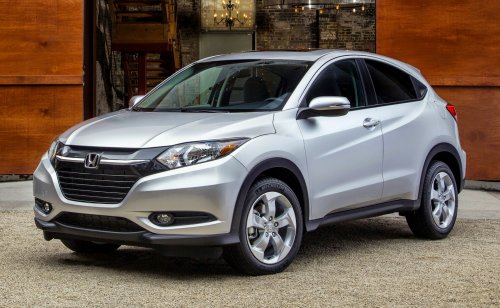 Photo of a 2016 Honda HR-V in Alabaster Silver Metallic (paint color code NH700M)