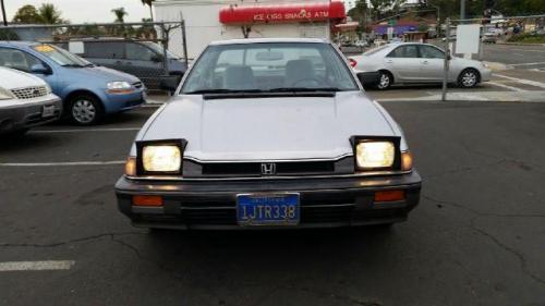 Photo of a 1983-1984 Honda Prelude in Arctic Silver Metallic (paint color code NH79M)