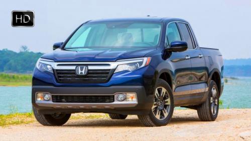 Photo of a 2017-2023 Honda Ridgeline in Obsidian Blue Pearl (paint color code B588P)