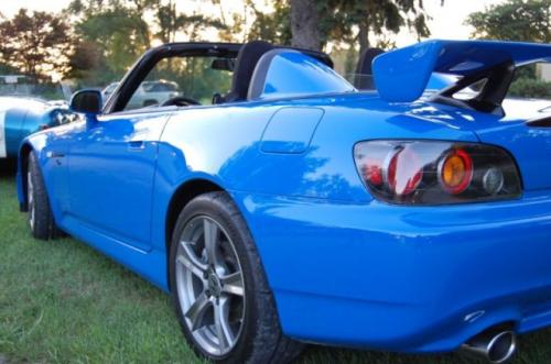 Photo of a 2008-2009 Honda S2000 in Apex Blue Pearl (paint color code B554P)