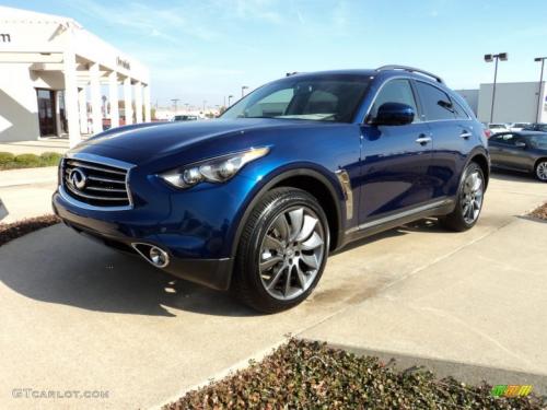 Photo of a 2012-2017 Infiniti FX in Iridium Blue (paint color code RAY)