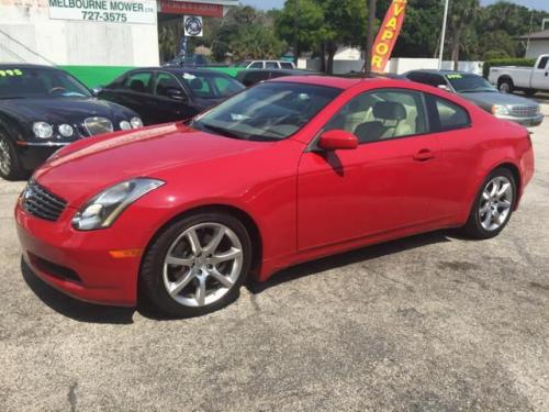 Photo of a 2003-2007 Infiniti G in Laser Red (paint color code AX6)