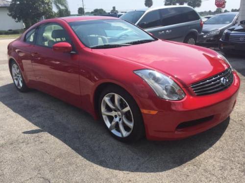 Photo of a 2006 Infiniti G in Laser Red (paint color code AX6)