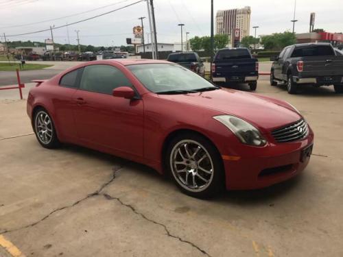 Photo of a 2003-2007 Infiniti G in Laser Red (paint color code AX6)