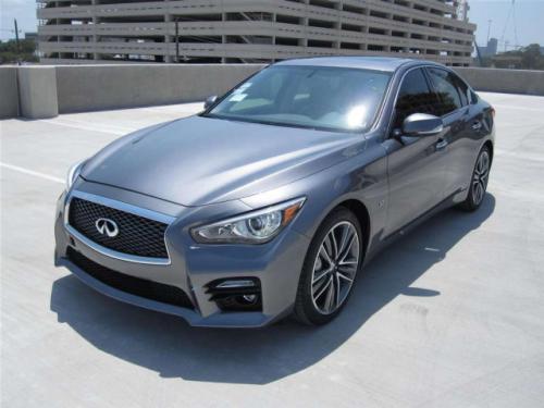 Photo of a 2014-2024 Infiniti Q50 in Graphite Shadow (paint color code KAD)