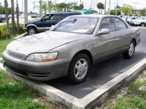 Photo of a 1993 Lexus ES in Shadow Rose Quartz (paint color code 3K7)