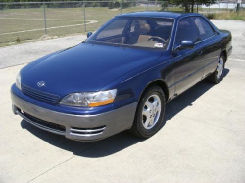 Photo of a 1994-1996 Lexus ES in Nightshadow Pearl (paint color code 8K0)