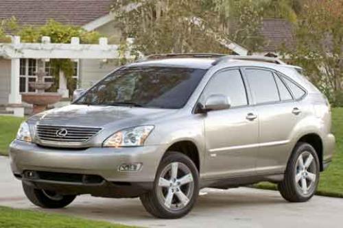 Photo of a 2005 Lexus RX in Thundercloud Metallic (paint color code 1D2)