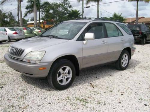 Photo of a 1999-2003 Lexus RX in Millennium Silver Metallic (paint color code 1C0)