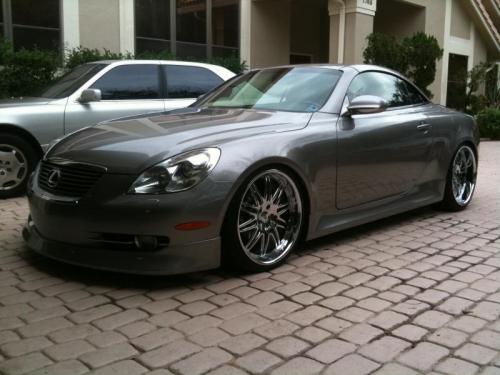 Photo of a 2002 Lexus SC in Silver Belle Met. (AKA Thundercloud Met.) (paint color code 1D2)