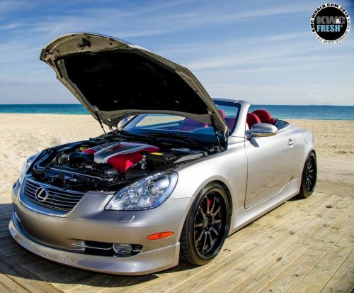 Photo of a 2002 Lexus SC in Silver Belle Met. (AKA Thundercloud Met.) (paint color code 1D2)