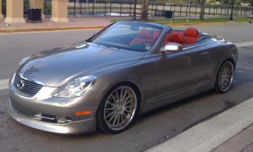 Photo of a 2002 Lexus SC in Silver Belle Met. (AKA Thundercloud Met.) (paint color code 1D2)