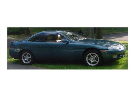 Photo of a 1995 Lexus SC in Teal Mist Metallic (paint color code 6N1)