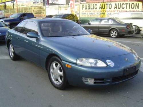 Photo of a 1995 Lexus SC in Teal Mist Metallic (paint color code 6N1)