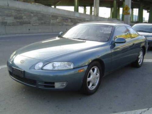 Photo of a 1995 Lexus SC in Teal Mist Metallic (paint color code 6N1)