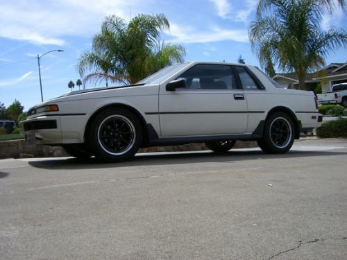 Photo of a 1984-1985 Nissan 200SX in Mint White (paint color code 002)