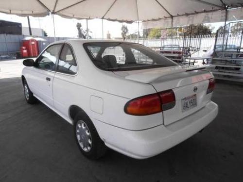 Photo of a 1995-1998 Nissan 200SX in Cloud White (paint color code QM1)