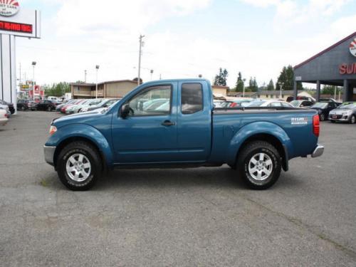 Photo of a 2005 Nissan Frontier in Electric Blue (paint color code BX7)