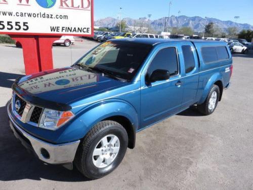 Photo of a 2005 Nissan Frontier in Electric Blue (paint color code BX7)